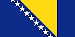 Bosznia  zászló
